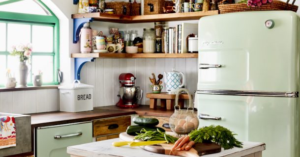 blue stallion farm farmhouse kitchen