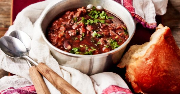Blue Stallion Farm's cowboy chili