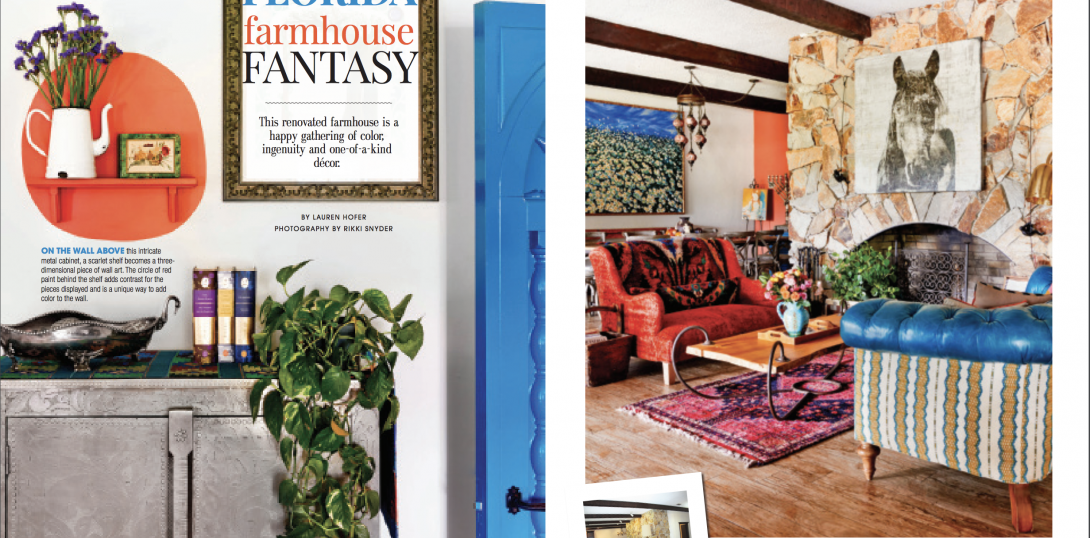 Our Home in Flea Market Decor Magazine