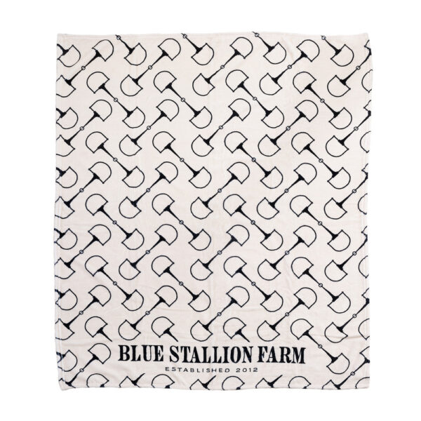 Snaffle Bit Throw Blanket bsf-blkt-bit-tb