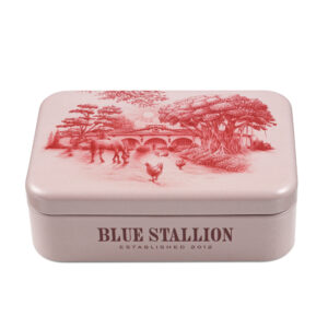 Bar Soap Travel Tin Box Pink