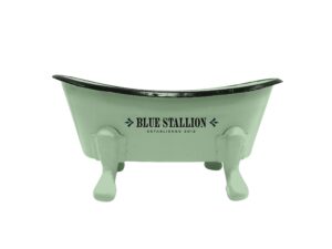 Mini Bathtub Soap Dish Caddy Green