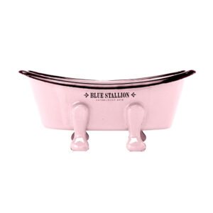 Mini Bathtub Soap Dish Caddy Pink