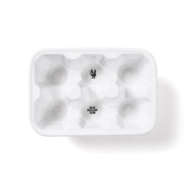 WHITE Egg Holder Tray