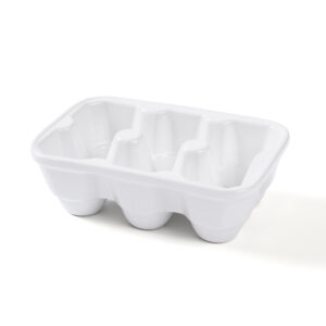 WHITE Egg Holder Tray