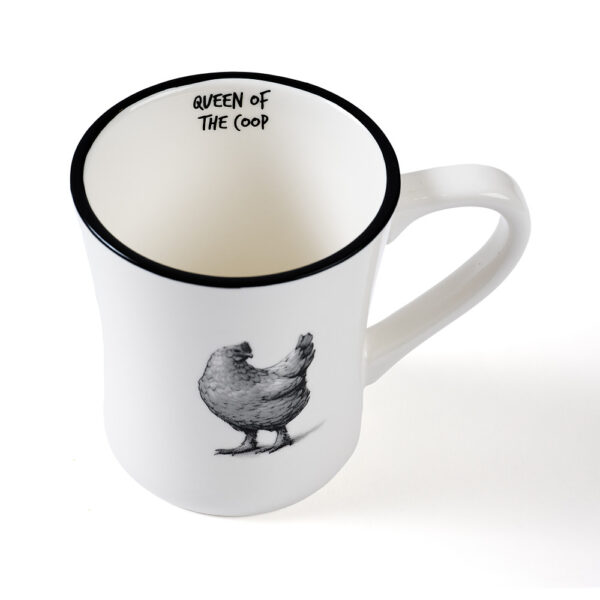 BLACK & WHITE GERTRUDE Mug