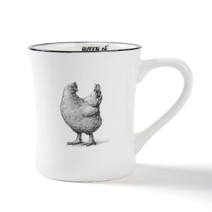 BLACK & WHITE GERTRUDE Mug