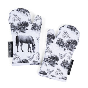 FARM TOILE Oven Mitts