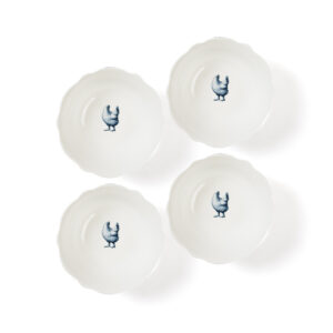 Salad Bowls Set of 4 Blue