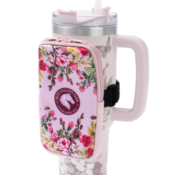 PINK FLORAL BOUQUET Tumbler Pouch